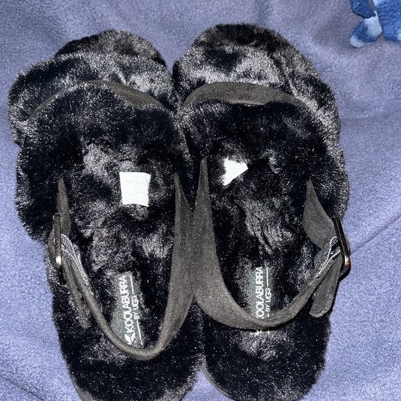 Koolaburra by UGG Fuzz'd Out Adjustable Slide Sandals Slippers - Picture 3 of 7